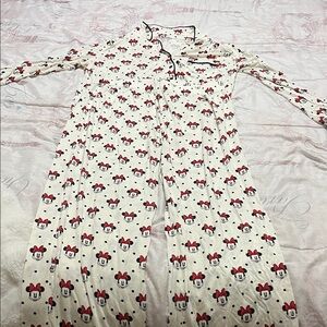 Disney Minnie Mouse Pajama Set - Red and White